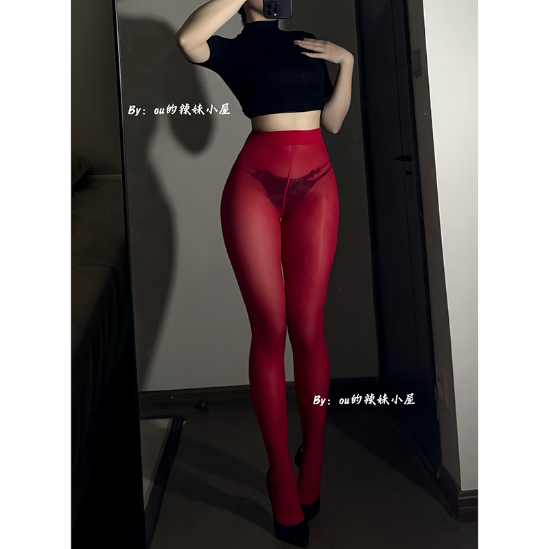 ou的辣妹小屋【映红】马油袜912针高密油光连裤袜性感加长油亮,淘宝优惠券,粉丝福利购,淘宝优惠卷