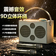 户外便携式音响蓝牙音响无线麦克风K歌音响音箱大音量唱歌家庭ktv
