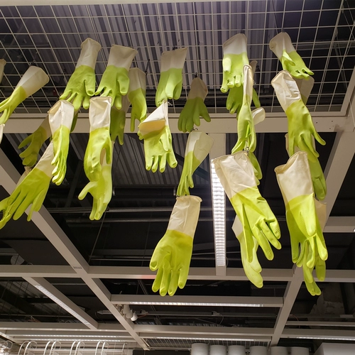Ikea, резиновые перчатки