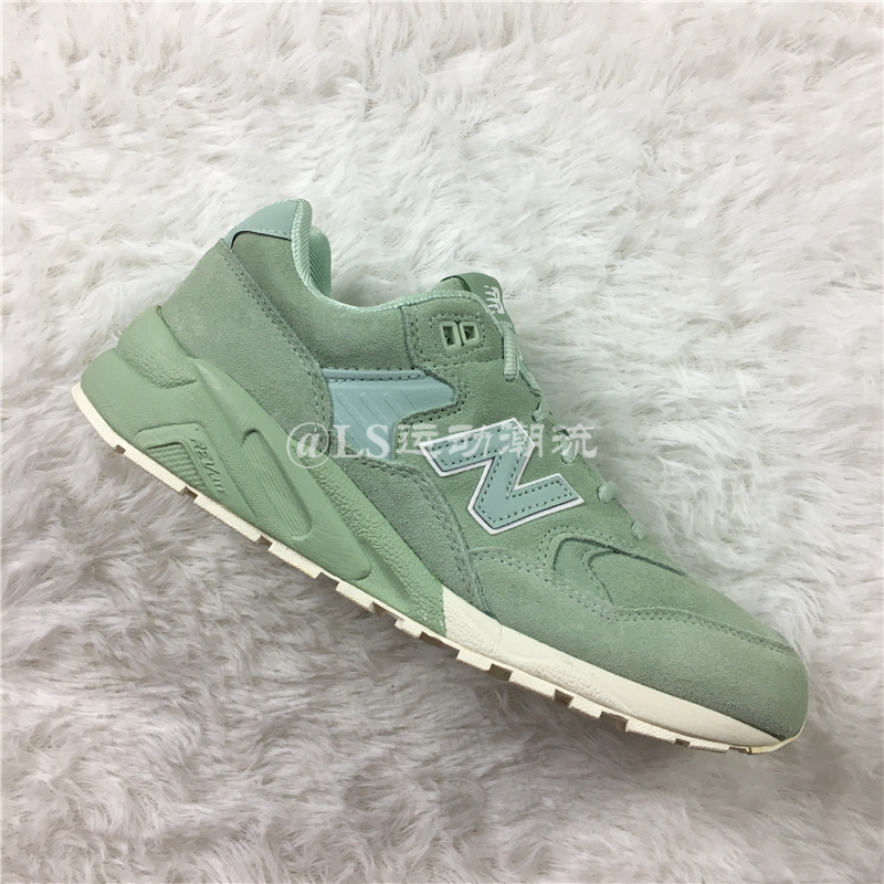 NEW BALANCE元祖灰NB580男女经典复古潮流运动休闲跑步鞋MRT580DS-图1