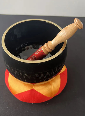 大木鱼法器全套大殿木鱼铜磬