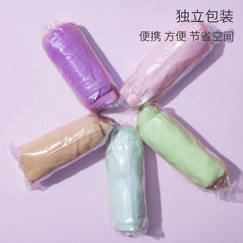 叶兹一次性女士纯棉彩色三角内裤 叶兹内裤