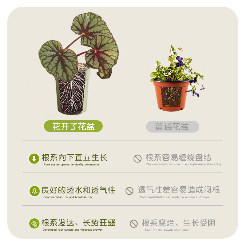 花开了 牛油果绿懒人自吸水花盆种绿植盆栽塑料树脂阳台室内花器,淘宝优惠券,粉丝福利购,淘宝优惠卷