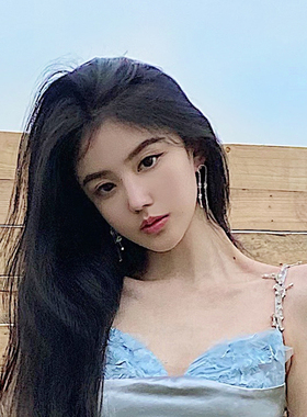 Mimi Plange 长款花朵流苏耳环时尚潮流轻奢风气质耳饰夏女