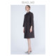 Readme mid-length woolen coat designer