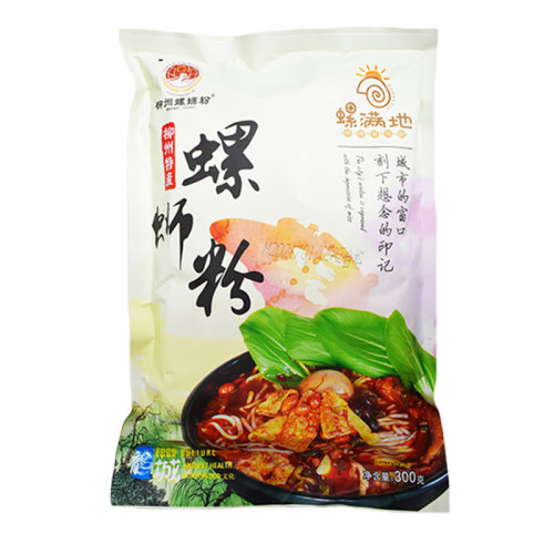 广西特产柳州螺蛳粉螺丝粉香辣螺狮粉酸辣米线方便300gX5袋包邮 - 图3