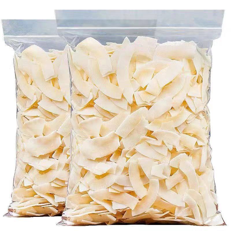 新鲜椰子脆片500g净重袋装椰子片海南特产椰肉宝宝办公室零食小吃,淘宝优惠券,粉丝福利购,淘宝优惠卷