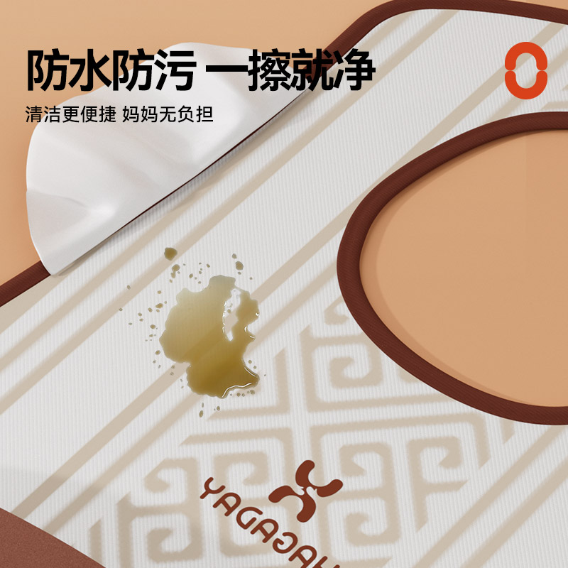 hagaday哈卡达宝宝吃饭围兜婴幼儿防水辅食喂饭口水围嘴儿童饭兜 - 图3