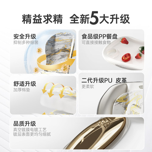 宝宝餐椅儿童学座可坐躺椅子吃饭家用婴幼儿宝宝餐桌椅专用多功能 - 图2