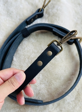 手工缝纫头层牛皮肩带箱包肩带