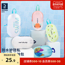 Dikannon swimming containing bag washing bag dry and wet separation swimming bag Waterproof Bag Swimsuit Collection bag swimming bag IVD4