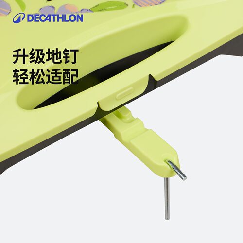 迪卡侬轻量家用便携式快开网羽毛球网架标准户外简易匹克球CSR1 - 图1