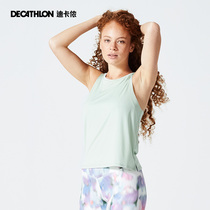 Di Cannon Sport T-shirt lady with aerobic fitness dress soft cotton vest yoga Prati running suit TAT1