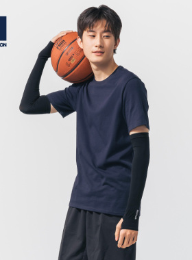 迪卡侬男士防晒冰袖袖套