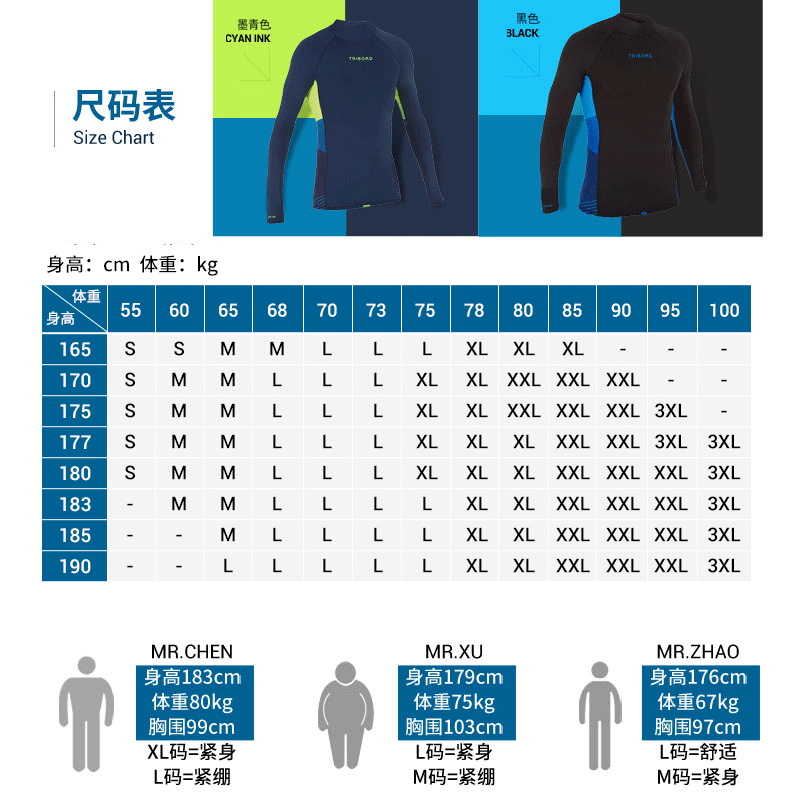 sbt 迪卡儂潛水服分體沖浪防曬服長袖泳衣男水母衣速干浮潛防曬褲 sbt 迪卡儂潛水服分體沖浪防曬服長袖泳衣男水母衣速干浮潛防曬褲