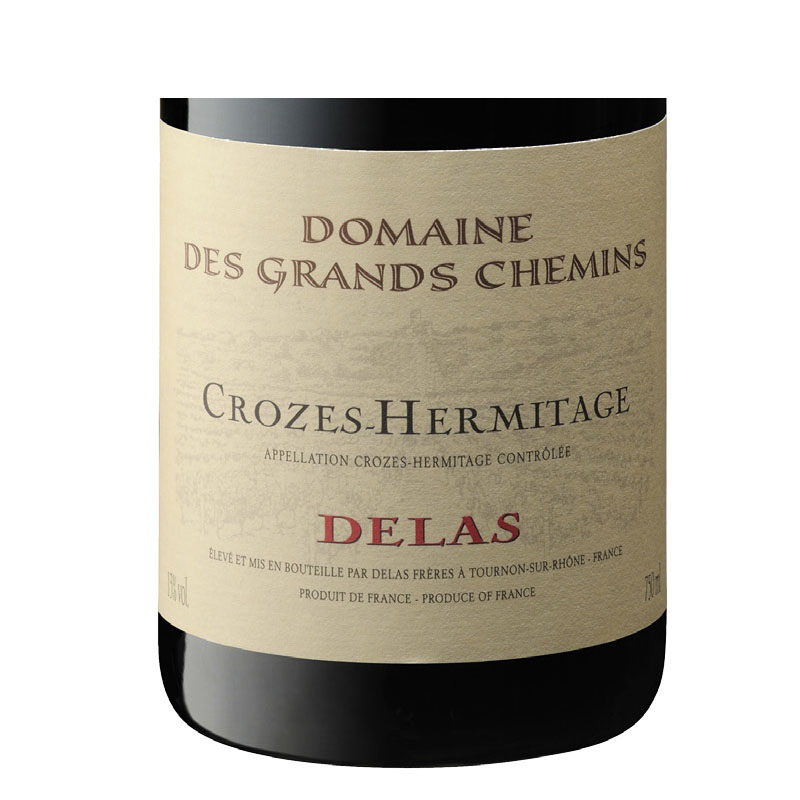 Crozes Hermitage Delas Domaine des Grands Chemins Syrah-图0