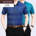玖 Mùa hè 2018 thời trang mới thon gọn tay áo ngắn giảm béo ve áo - Polo áo phông polo Polo