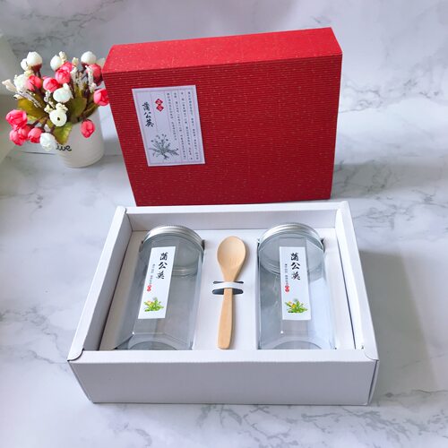 野生蒲公英茶包装盒婆婆丁100克礼盒装 蒲公英根350g包装瓶 现货 - 图2