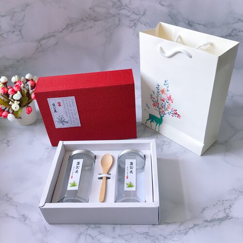 野生蒲公英茶包装盒婆婆丁100克礼盒装 蒲公英根350g包装瓶 现货 - 图0