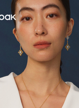 【新品上市】OOAK界格雕金烟花雨系列日落烟花黑玛瑙雕金项链