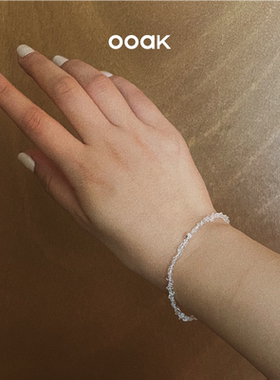 ooak女性天然石气质手链