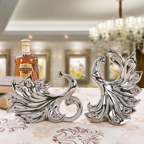 Небольшой Феникс, аксессуар, китайский стиль, золото и серебро