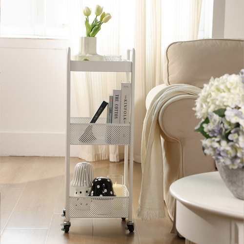 你可居家用零食小推车置物架客厅厨房多层方便移动茶几收纳餐车 - 图1