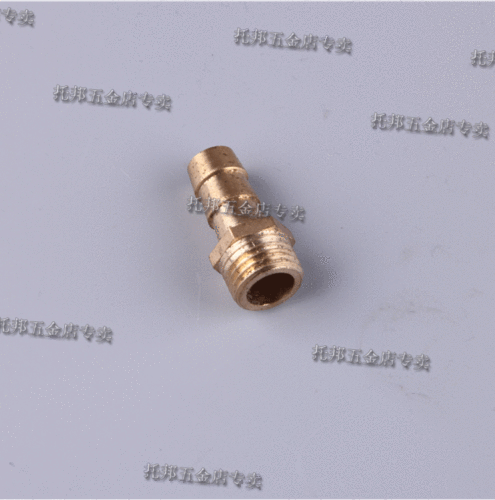 农用高压管网纹管插管转接头两分m14螺纹转接插10 123mm宝塔接头