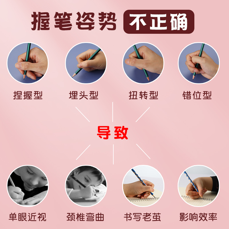 得力定制刻字洞洞铅笔新小学生一年级2b三角洞洞笔儿童幼儿园写字考试绘图素描笔三角/六角杆矫正姿势刻名字