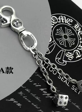 烟雨新款双吊坠十字架船锚心形宝