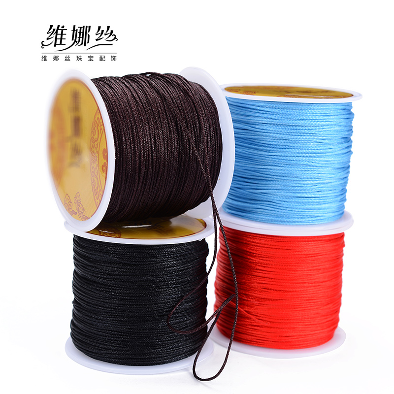 72号玉线编织线手工编绳手链绳子编手绳diy编织材料 - 图2