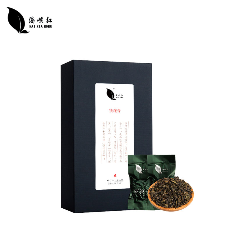 海峡红秋茶买1送1正炒铁观音清香型正味茶叶兰花香礼盒装共500g
