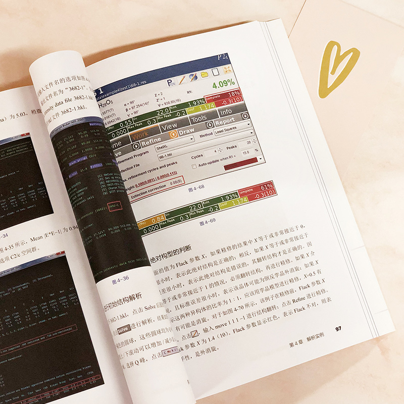 Olex2软件单晶结构解析及晶体可视化张江威同步辐射测试数据不同衍射仪原始图片数据还原处理方法单晶X射线衍射结构解析图书籍-图2