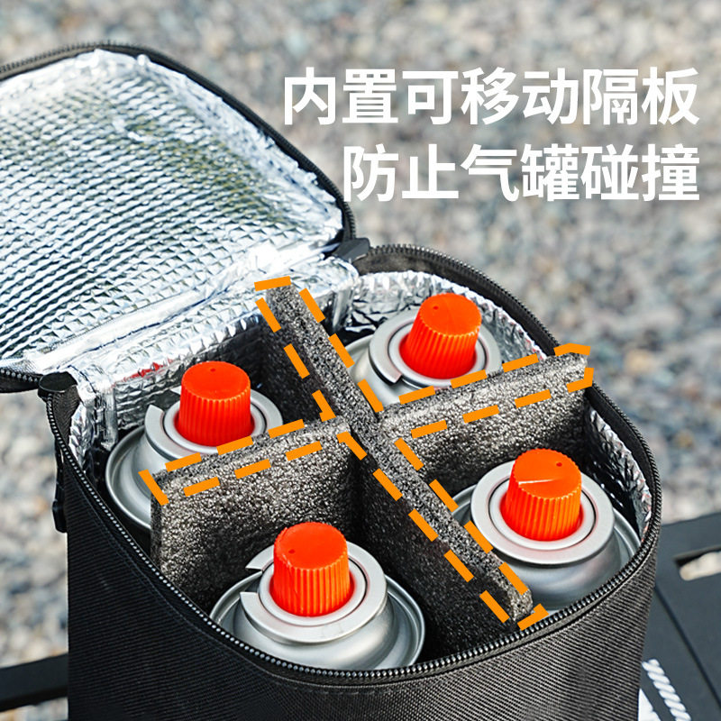 户外卡式气罐收纳包露营野餐包气罐茶具餐具收纳炉具包大容量旅行,淘宝优惠券,粉丝福利购,淘宝优惠卷