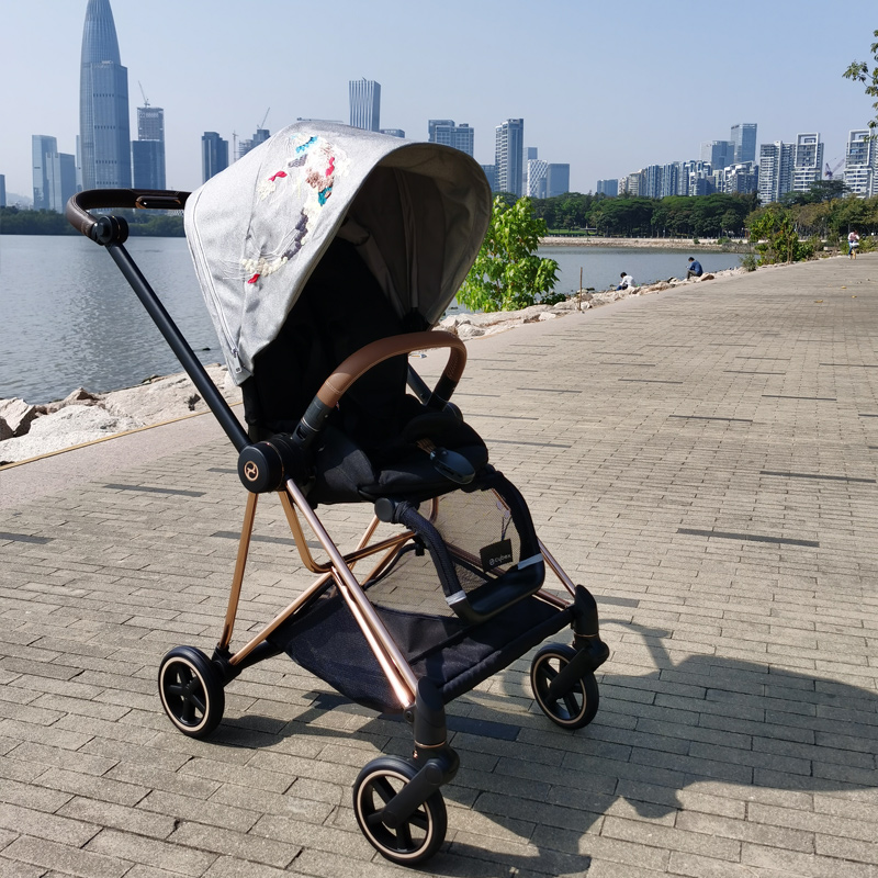 cybex mios婴儿车新生婴儿推车双向高景观透气轻便折叠四轮伞车-图1