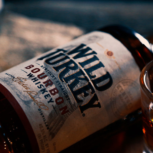 美国原装进口Wild Turkey 81 proof威凤凰81波本威士忌750ml洋酒 - 图0