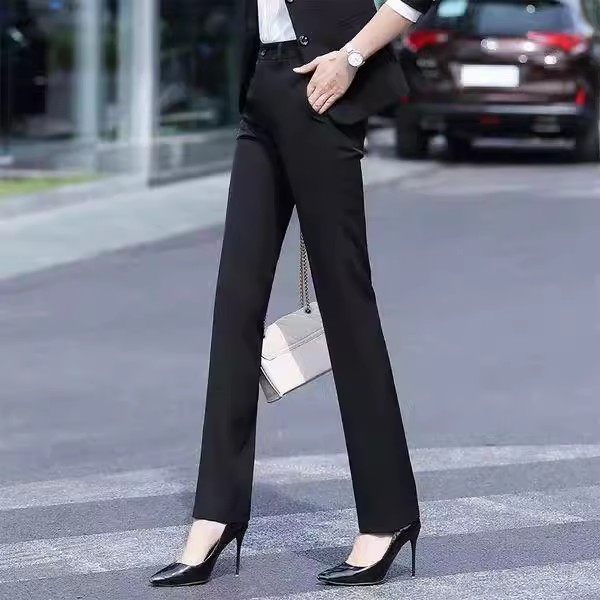 Korean style high waist trousers trousers formal pants