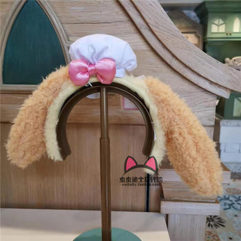 Shanghai Disneyland ຕົວແທນການຊື້ພາຍໃນປະເທດ Keqian Plush Ear headband headband hair accessory cartoon Animation