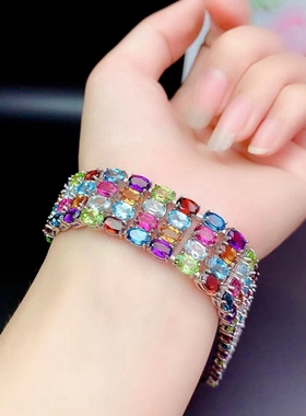 其他女S925纯银手链奢华大气