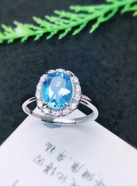 7*9S925银戒指空托活口百搭