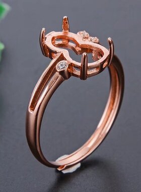 7*11mm支持来图起板定制葫芦戒指