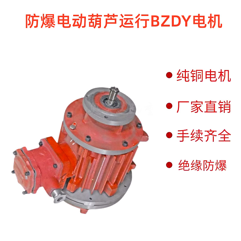 BZD-0.8KW防爆葫芦主电机  防爆电动葫芦主起升电机运行电机 - 图1