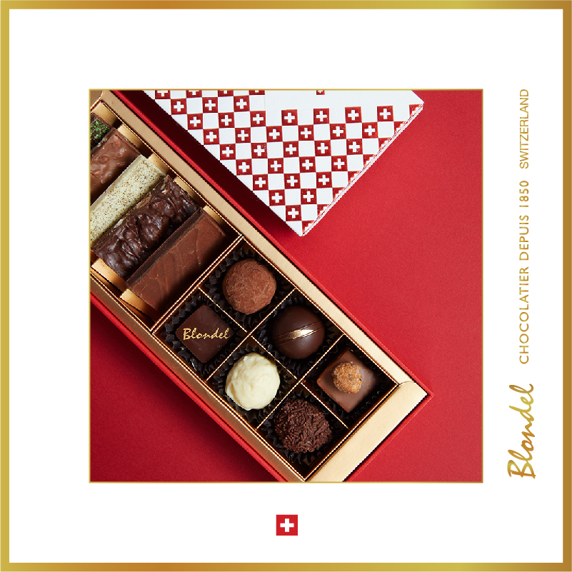 【520礼物】Blondel布隆德松露巧克力锤组合经典礼盒高端礼物-图0