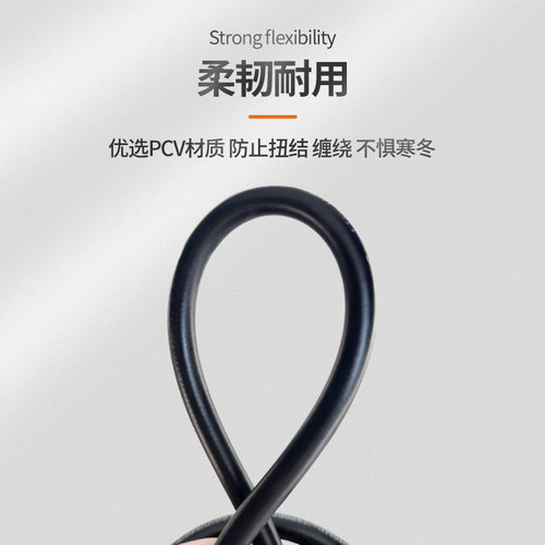 洗车机高压出水管快速接头对接器卡扣式水枪防爆钢丝管清洗机配件 - 图1