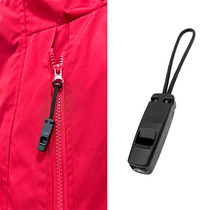 Multi-resistant whistleblowing zipped head outdoor courtship Multi-functional lifeguard whistle DURAFLEX courtship Whistle Zipper Rope