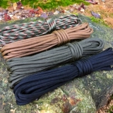 Дикий зажигательный зонтик веревка Семь ядер с огненным бархатным многофункциональным выживанием Веревка кустарны водонепроницаемые и огненные веревки с ударом