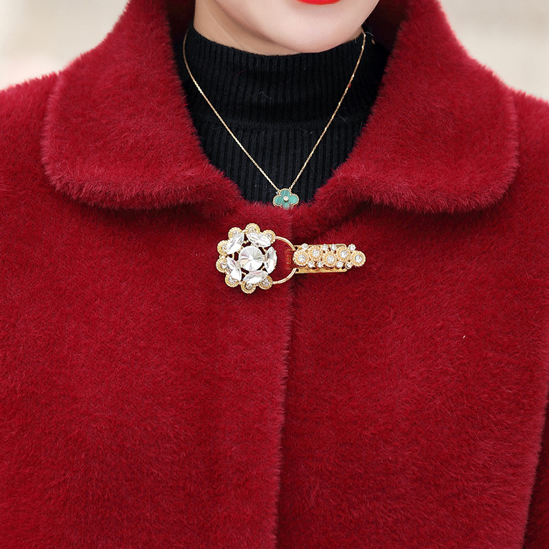 婚礼妈妈装礼服秋冬装高贵喜开衫 法尚妃中老年女装