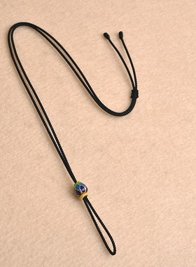 原创平安扣专用吊坠项链挂绳细款