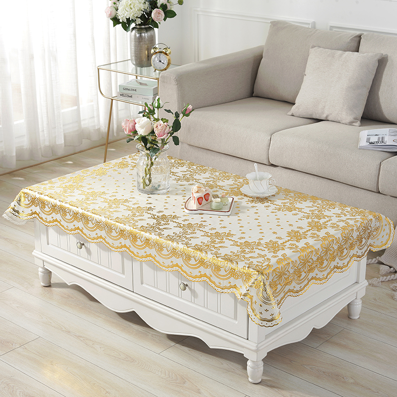 镂空烫金餐垫包邮蕾丝椭圆形餐桌布PVC茶几垫防油防水软垫子免洗,淘宝优惠券,粉丝福利购,淘宝优惠卷