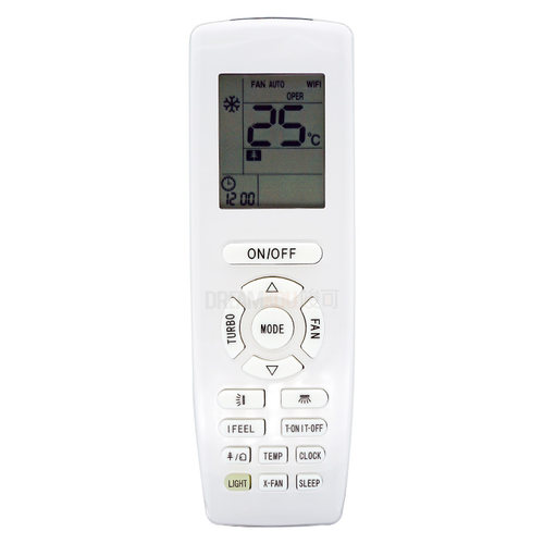 英文版YAP1F A YAP1FB2F适用于格力空G调REE冷气机遥控器ACRemote - 图3